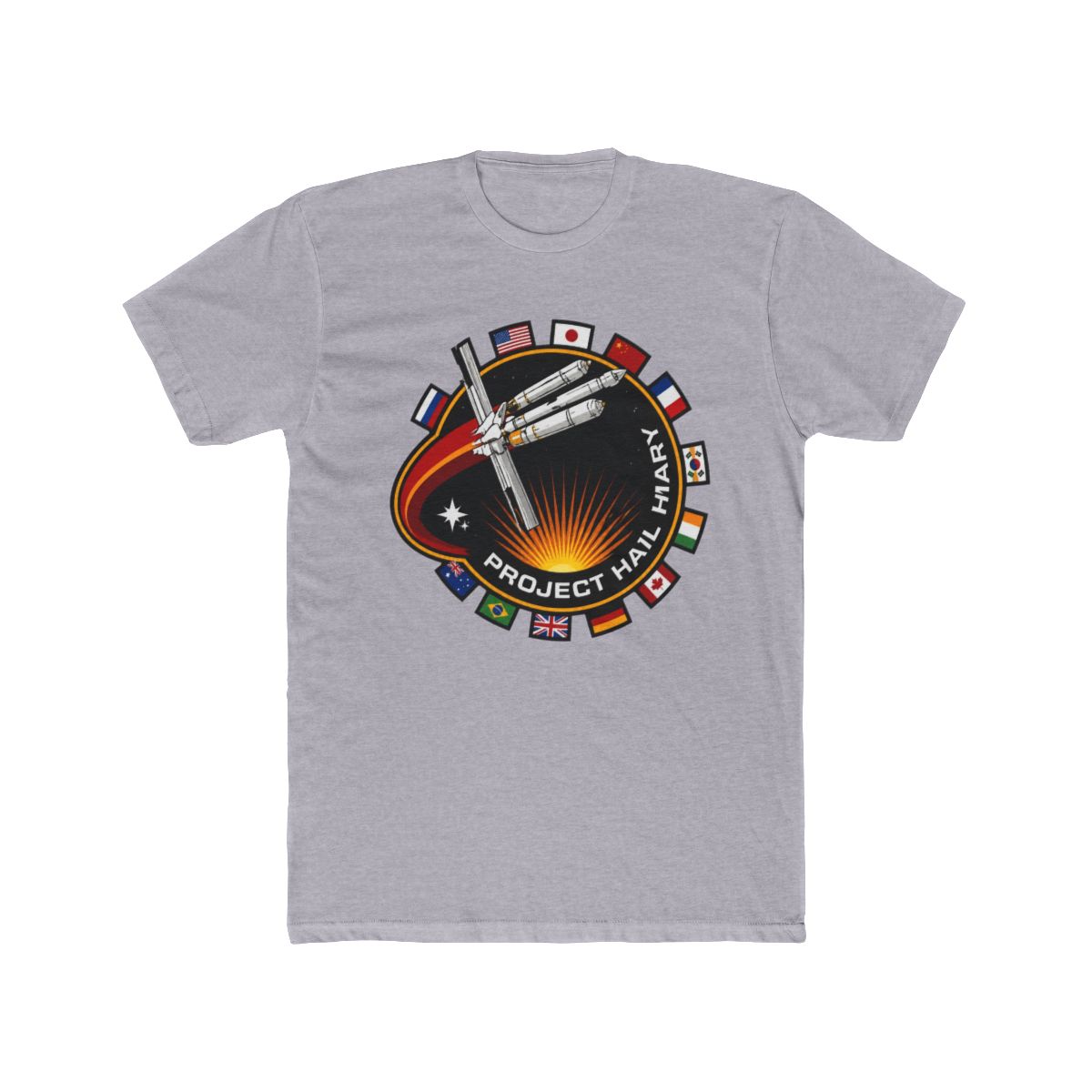 Project Hail Mary Project Patch Big & Tall T Shirt - alternate angle 3, merchandise