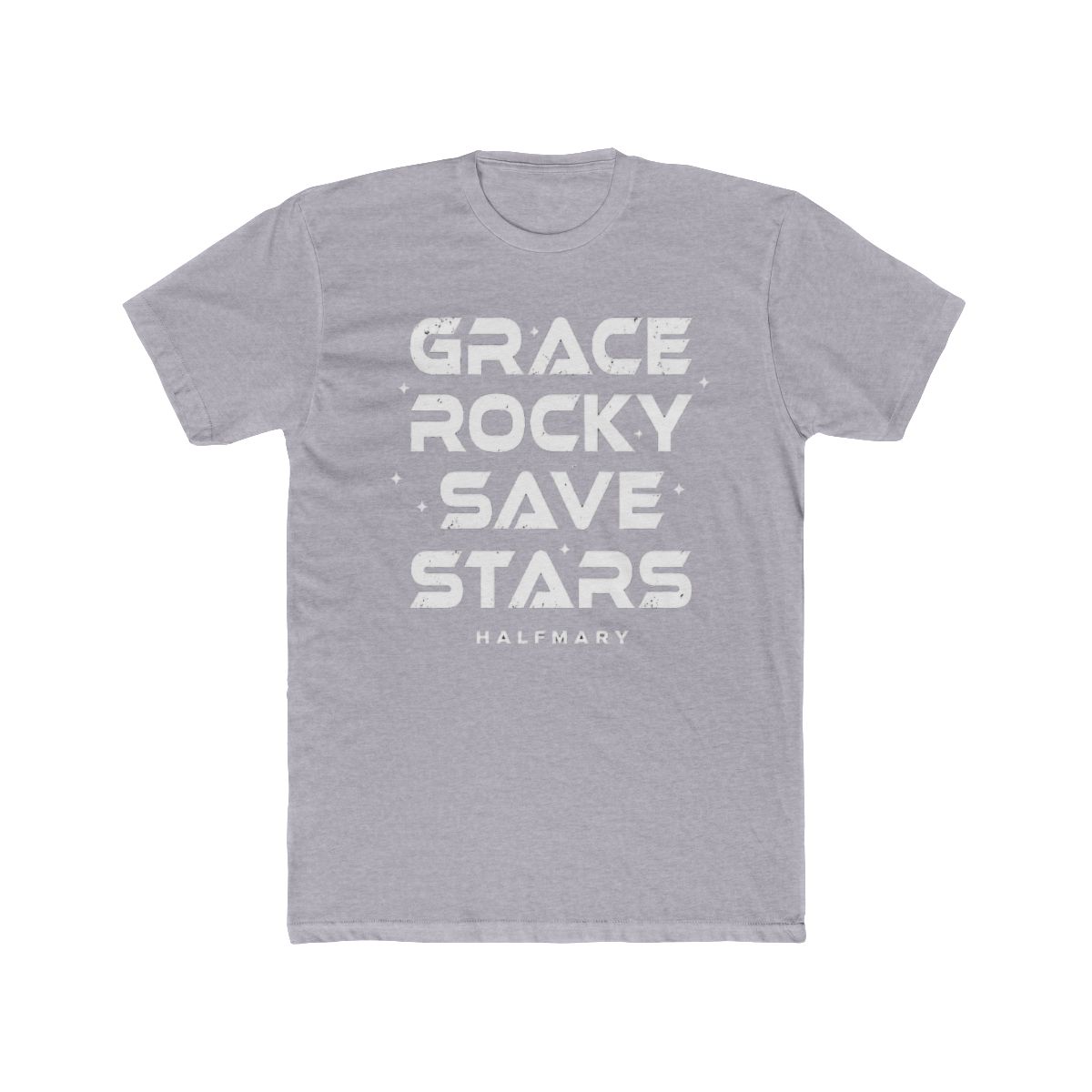 Project Hail Mary Grace Rocky Save Stars Big & Tall T Shirt - alternate angle 3, merchandise